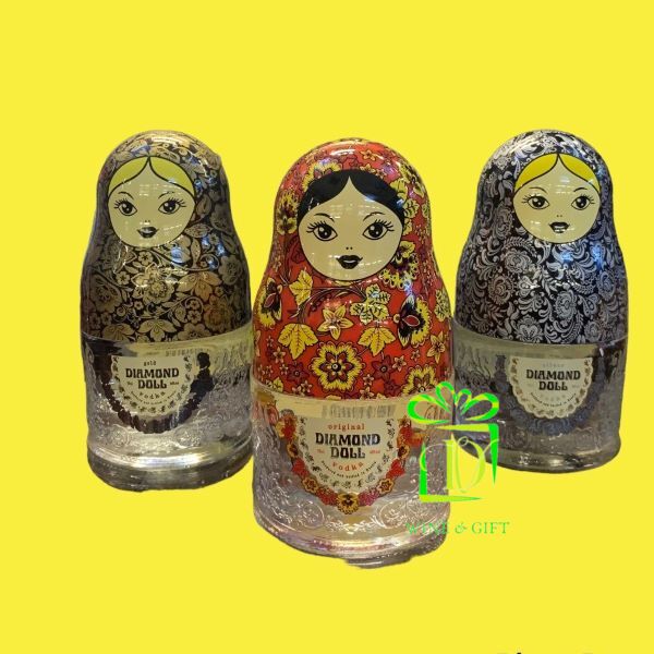 Rượu Vodka Búp Bê Nga Diamond Doll