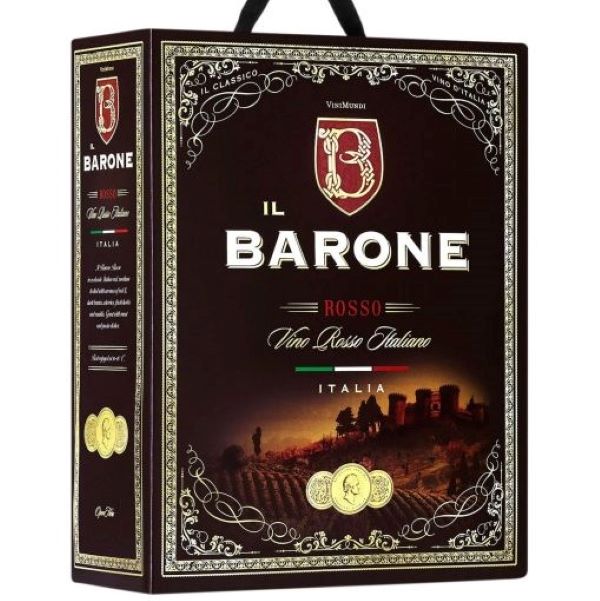 Rượu vang bịch IL Barone Rosso