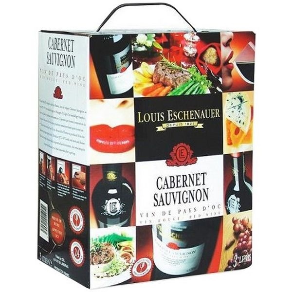 Vang bịch Louis Eschenauer Cabernet Sauvignon 3L